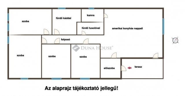 Eladó családi ház, Kókán 69.9 M Ft, 5 szobás