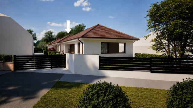 Eladó ikerház, Szombathelyen 71 M Ft, 3 szobás