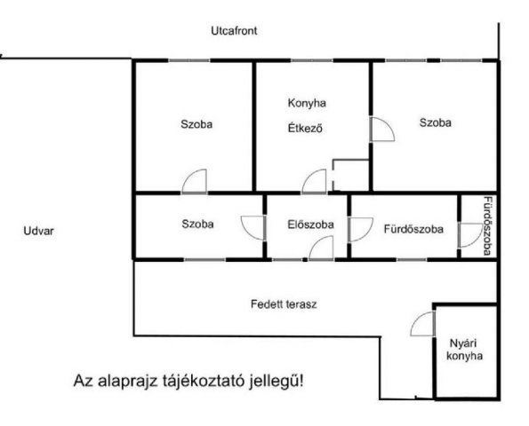 Eladó családi ház, Kisteleken 45.9 M Ft, 3 szobás