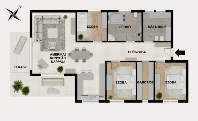 Eladó téglalakás, Budapesten, XI. kerületben, Fatörzs utcában