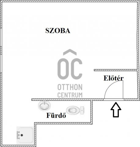 Eladó téglalakás, Pécsett 26.99 M Ft, 1 szobás