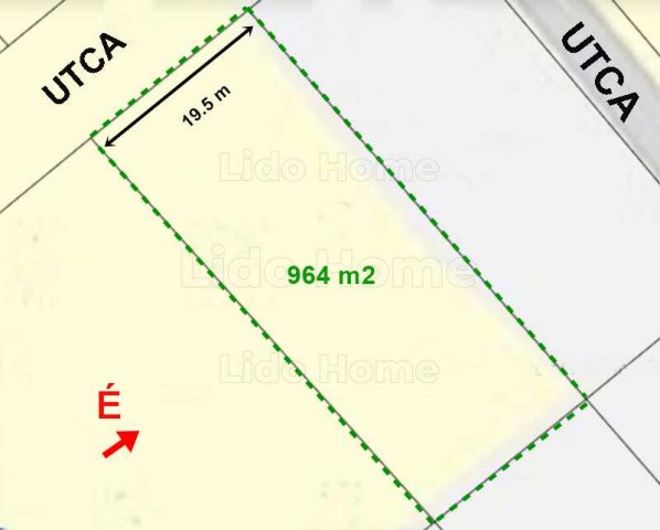 Eladó telek, Rezin 13.6 M Ft / költözzbe.hu