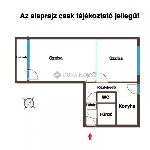 Eladó panellakás, Százhalombattán 48.9 M Ft, 2 szobás