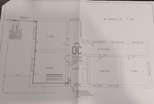 Eladó családi ház, Ecseren 84.9 M Ft, 4 szobás