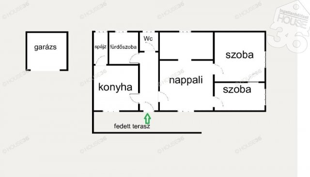 Eladó családi ház, Nagykőrösön 37 M Ft, 3 szobás