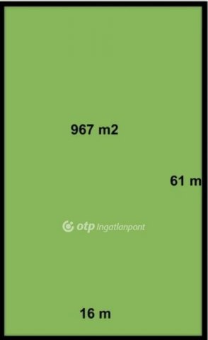 Eladó telek, Hosszúpályin 2.999 M Ft / költözzbe.hu