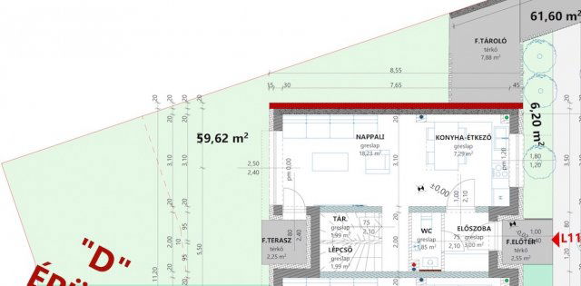 Eladó sorház, Székesfehérvárott, Tasnádi utcában 87.8 M Ft