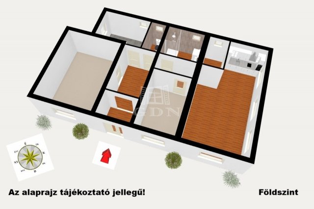 Eladó családi ház, Vecsésen 119 M Ft, 7+1 szobás