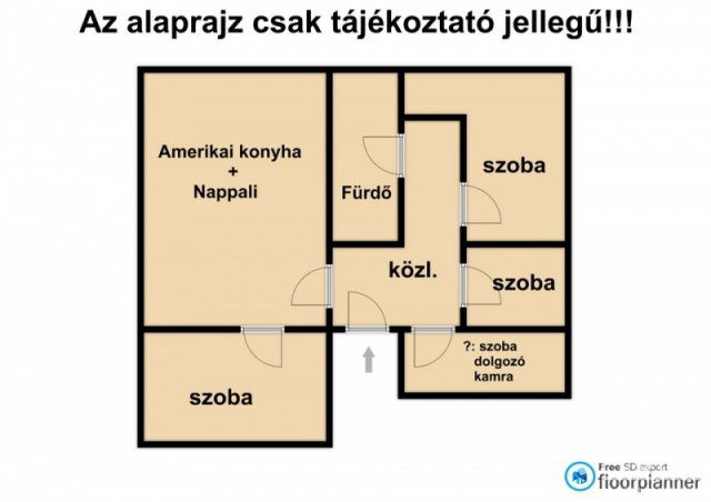 Eladó téglalakás, Hódmezővásárhelyen 73 M Ft, 4 szobás