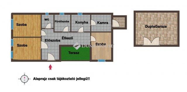 Eladó családi ház, Mátramindszenten 25.5 M Ft, 3 szobás