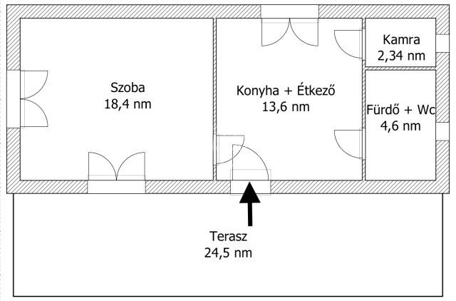 Eladó családi ház, Isaszegen 33.99 M Ft, 1 szobás