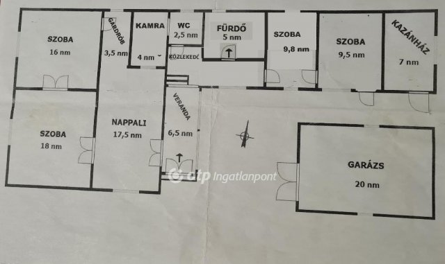 Eladó családi ház, Kaposújlakon 94 M Ft, 5 szobás