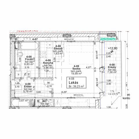 Eladó téglalakás, Budapesten, XIII. kerületben, Jász utcában
