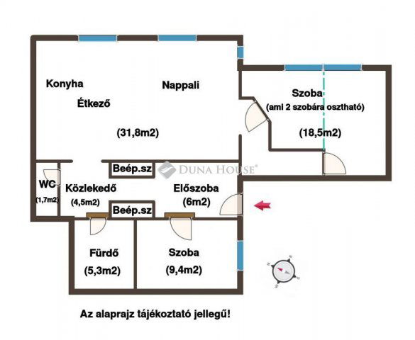 Eladó téglalakás, Sopronban 69.9 M Ft, 3 szobás