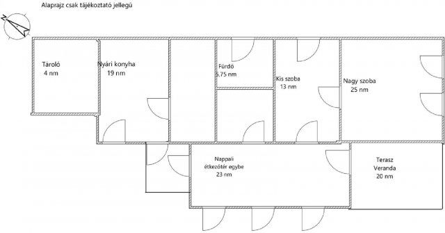 Eladó családi ház, Szelevényen 18 M Ft, 2+1 szobás