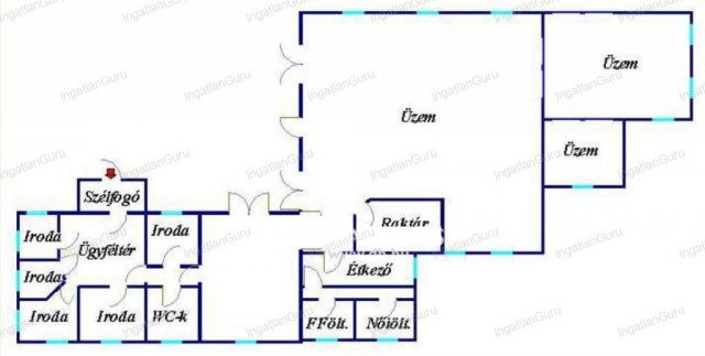 Kiadó ipari ingatlan, Kecskeméten 1875 E Ft / hó