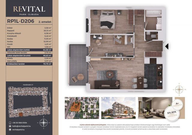 Eladó téglalakás, Budapesten, XI. kerületben, Fehérvári úton