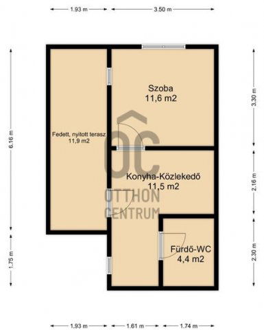 Eladó családi ház, Zalaegerszegen 15.7 M Ft, 1 szobás