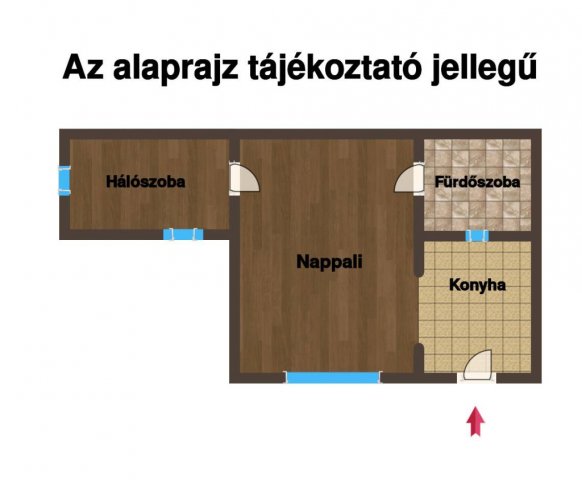 Eladó téglalakás, Budapesten, VII. kerületben 49 M Ft, 2 szobás