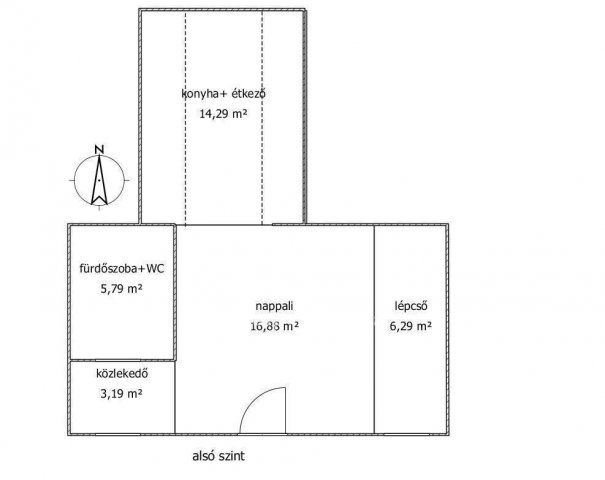 Eladó családi ház, Harkányban 37 M Ft, 1+1 szobás