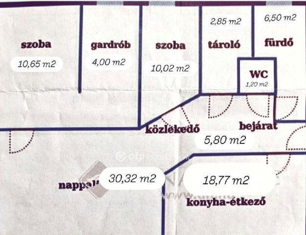 Eladó téglalakás, Zalaegerszegen 49.9 M Ft, 1+2 szobás