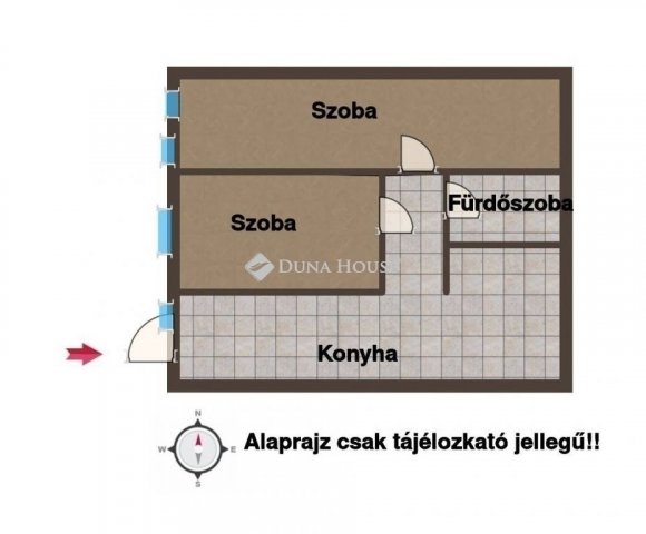 Eladó téglalakás, Budapesten, V. kerületben 136.5 M Ft, 2 szobás