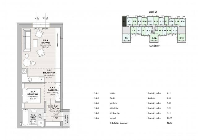 Eladó téglalakás, Budapesten, XVIII. kerületben 49.9 M Ft
