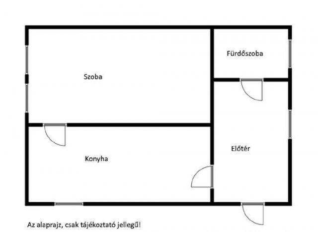 Eladó családi ház, Debrecenben 17.5 M Ft, 1 szobás