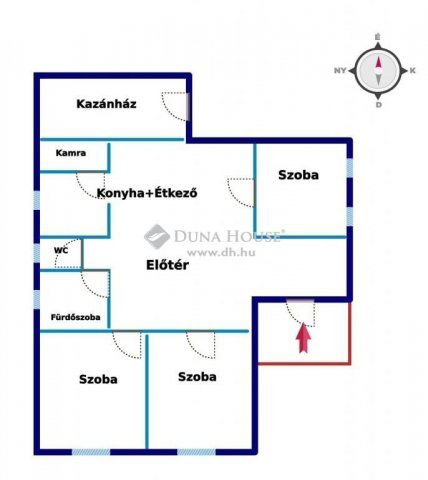Eladó családi ház, Göncön 64.99 M Ft, 4 szobás