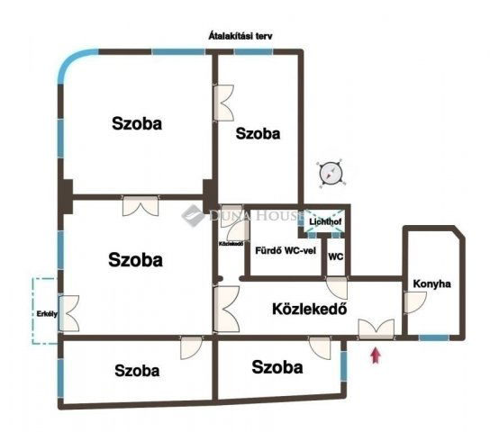 Eladó téglalakás, Budapesten, VII. kerületben 135 M Ft, 3 szobás