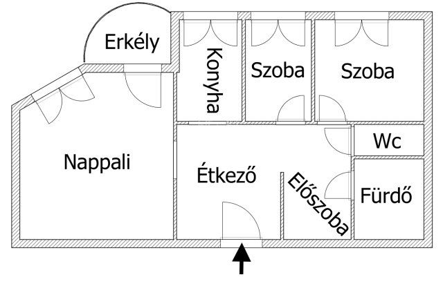 Eladó panellakás, Dunakeszin 94.99 M Ft, 2+1 szobás