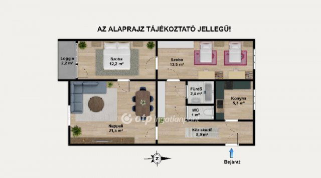 Eladó panellakás, Budapesten, XIII. kerületben 79.9 M Ft