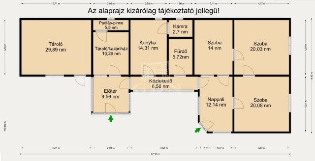 Eladó családi ház, Püspökhatvanon 36 M Ft, 3 szobás