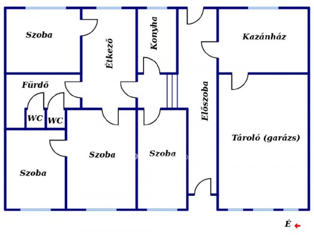 Eladó családi ház, Ormosbányán 23 M Ft, 5+2 szobás