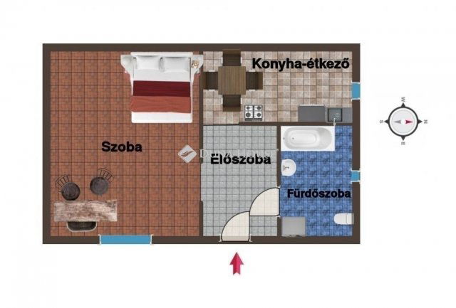 Eladó családi ház, Szegeden 44.9 M Ft, 1 szobás