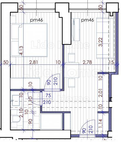 Eladó téglalakás, Hévízen 39.6 M Ft, 2 szobás