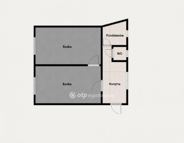 Eladó családi ház, Hajdúböszörményen 20.9 M Ft, 2 szobás