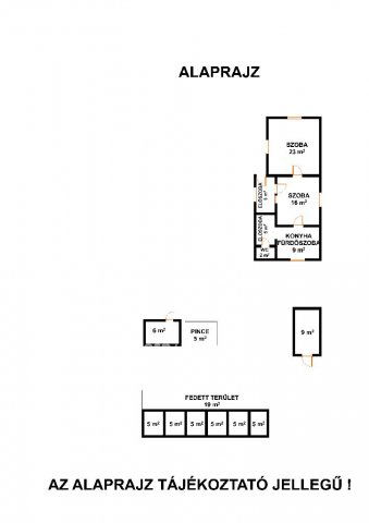 Eladó családi ház, Berettyóújfaluban 24.9 M Ft, 2 szobás