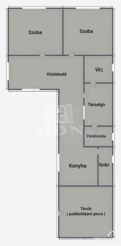 Eladó családi ház, Madarason 5.5 M Ft, 2 szobás