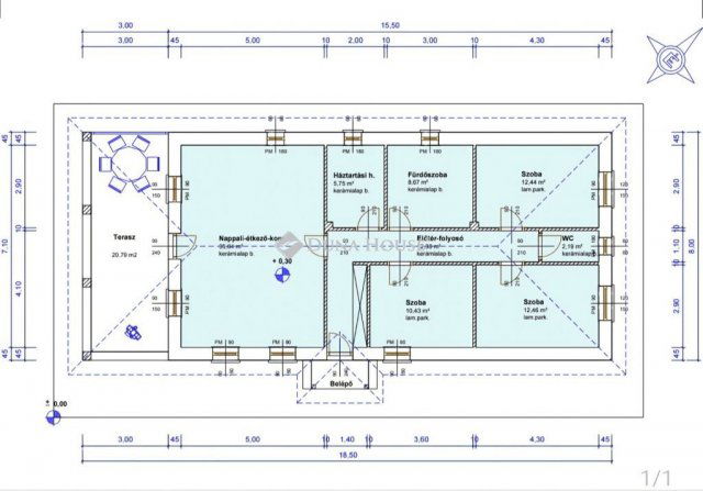 Eladó családi ház, Ócsán 94.9 M Ft, 4 szobás