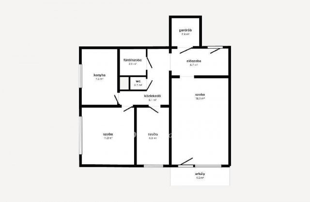 Eladó panellakás, Miskolcon 39.9 M Ft, 2+1 szobás