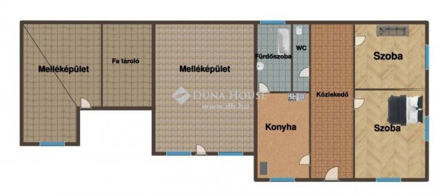 Eladó családi ház, Kisteleken 45 M Ft, 2 szobás