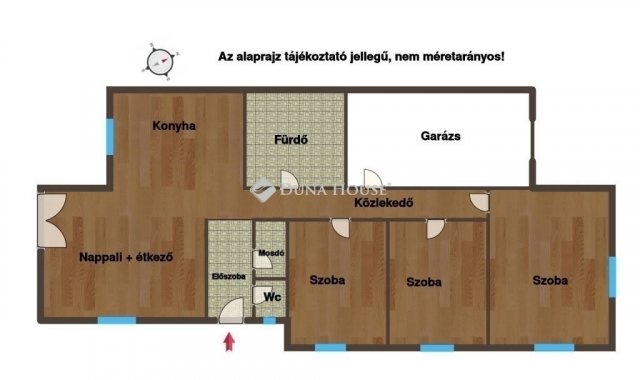 Eladó ikerház, Nagytarcsán 119.9 M Ft, 4 szobás