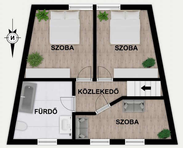 Eladó téglalakás, Balatonkenesén 299 M Ft, 4 szobás