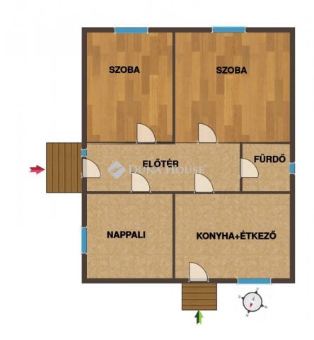 Eladó családi ház, Sorkifaludon 21.9 M Ft, 3 szobás