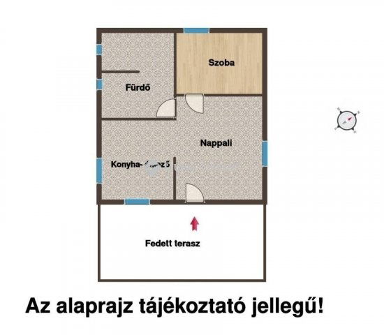 Eladó családi ház, Tóalmáson 22 M Ft, 2 szobás