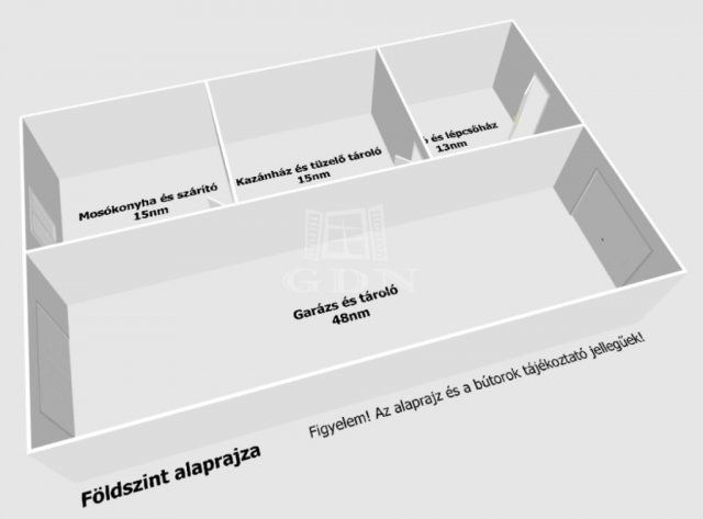 Eladó családi ház, Hajdúnánáson 68.75 M Ft, 3 szobás