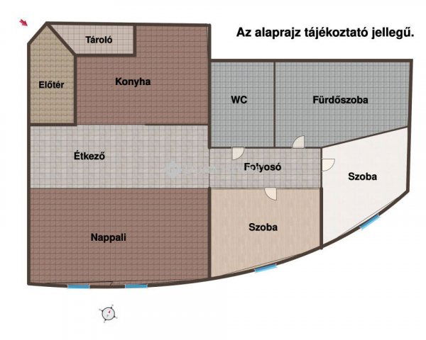 Eladó téglalakás, Budapesten, IV. kerületben 84.99 M Ft