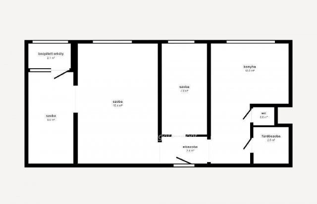 Eladó panellakás, Miskolcon 34.9 M Ft, 1+2 szobás