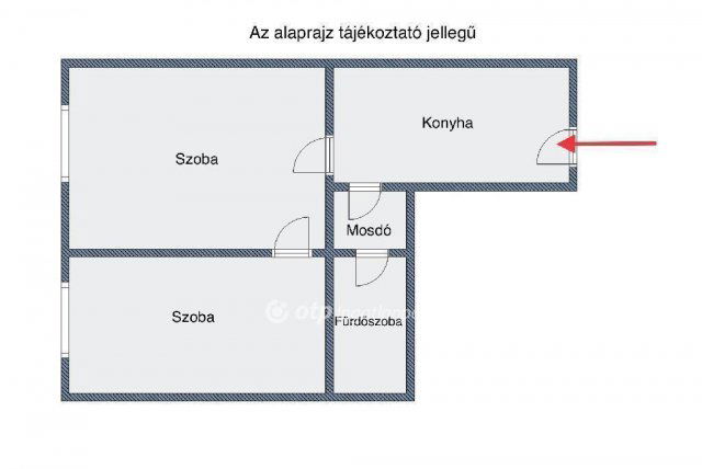 Eladó téglalakás, Budapesten, XIII. kerületben 58.49 M Ft